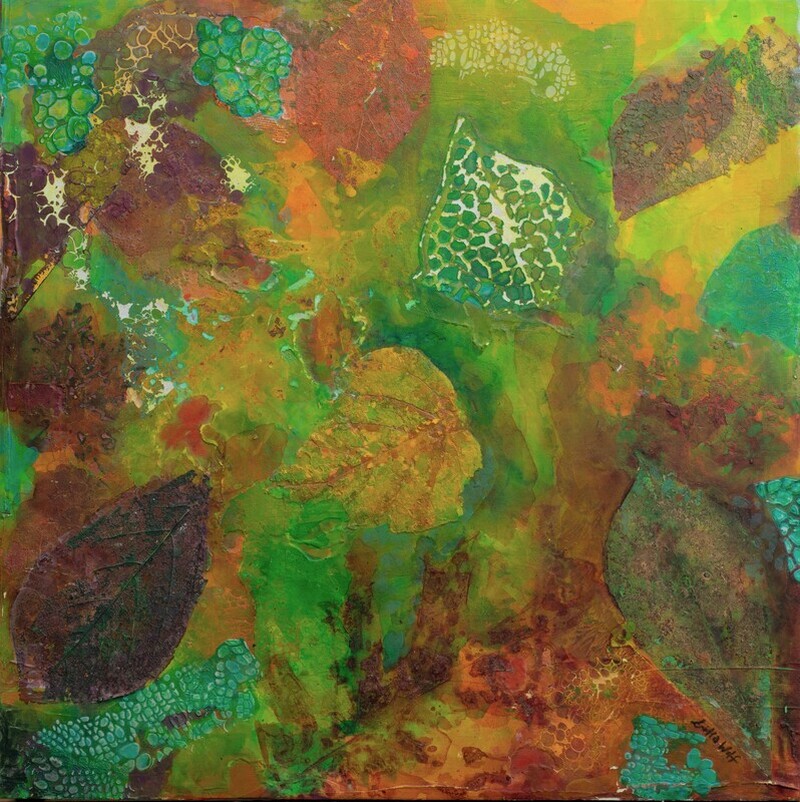 Autumn Sidewalks
Mixed Medium on Cradled Wood 16