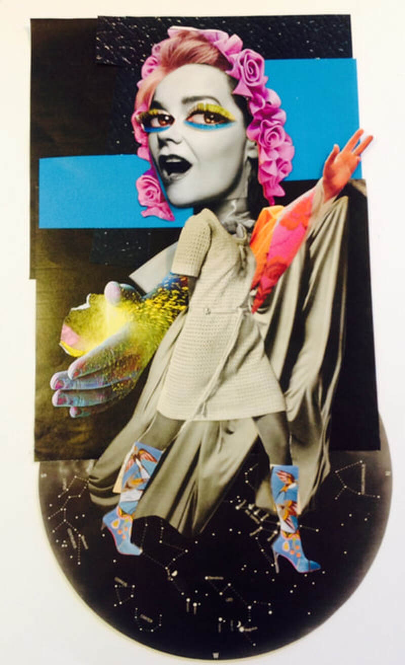 Synchronistic Tendencies
Collage on paper 14