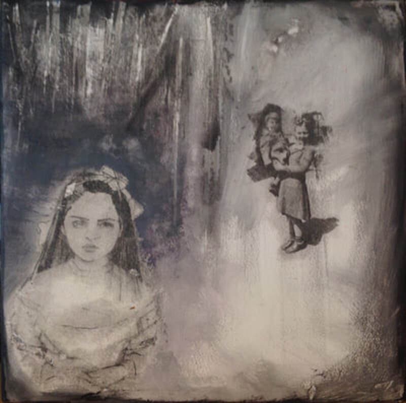 Family Secrets
Mixed media on wood 8